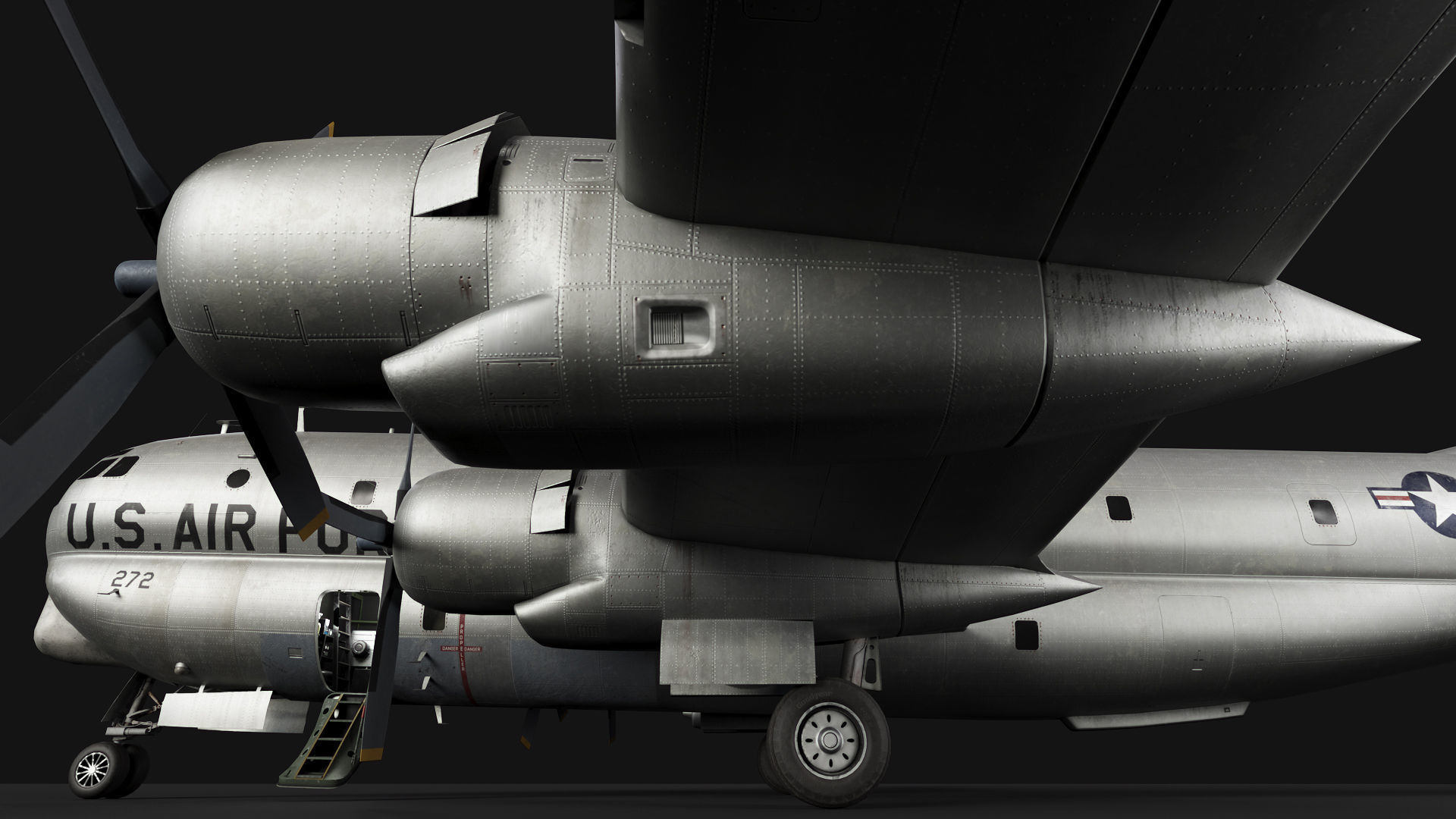 Boeing KC-97L Stratofreighter 3D model | CGTrader