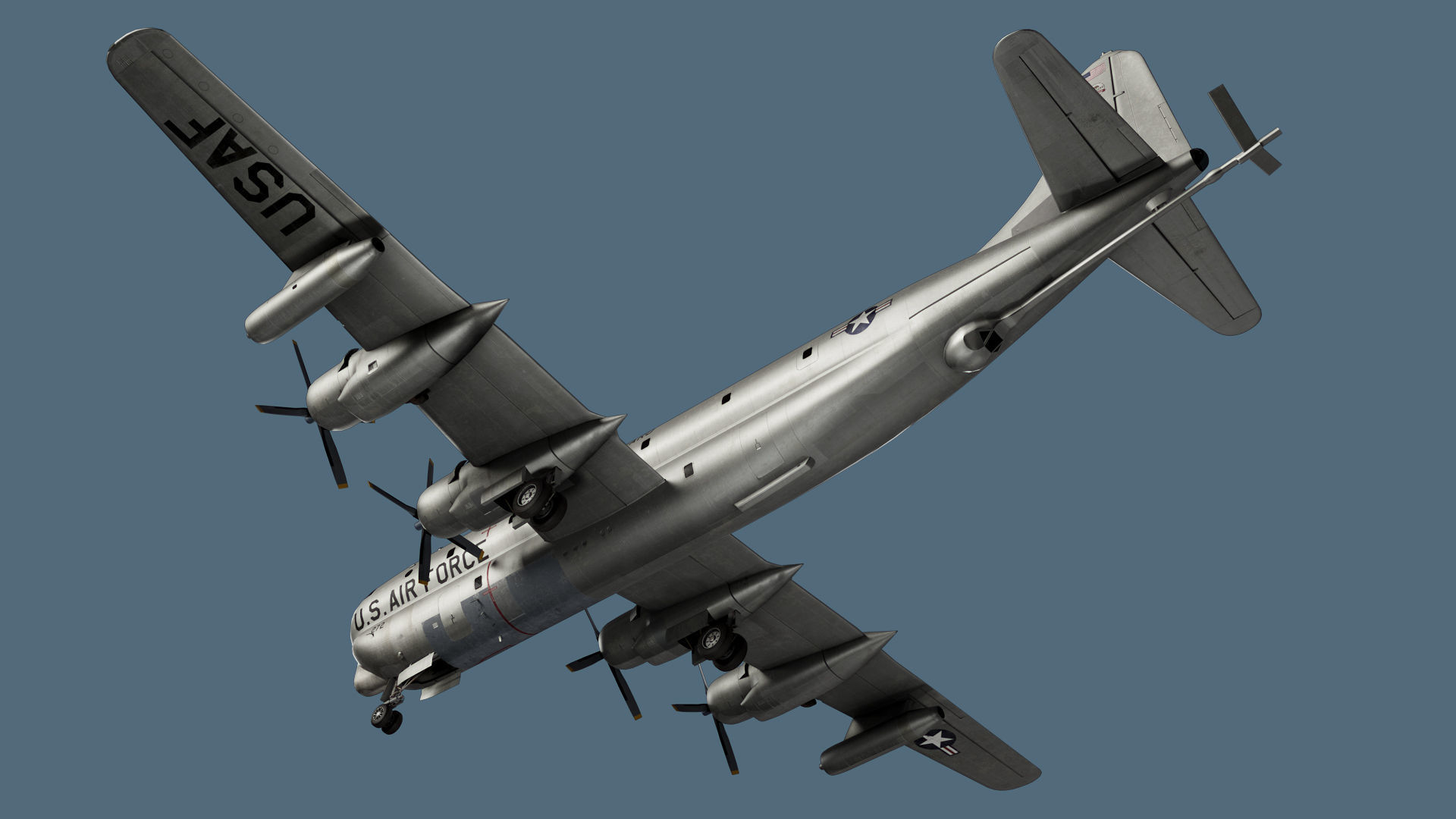 Boeing KC-97L Stratofreighter 3D model_26