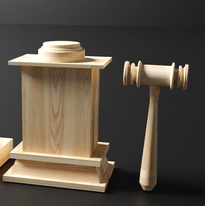 AUCTION MINI TOY  3D model_2