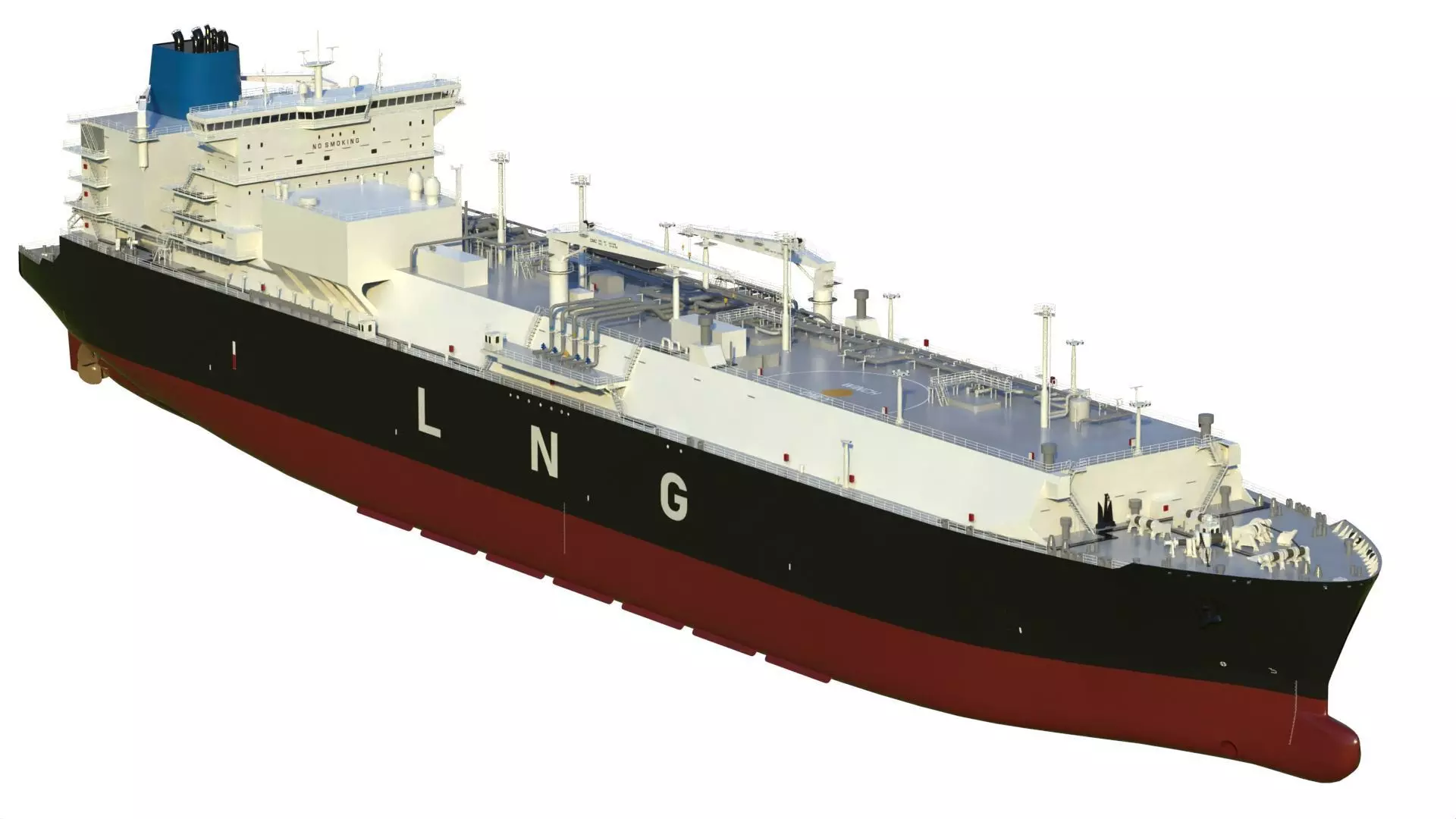 LNG Tanker 3D model_0