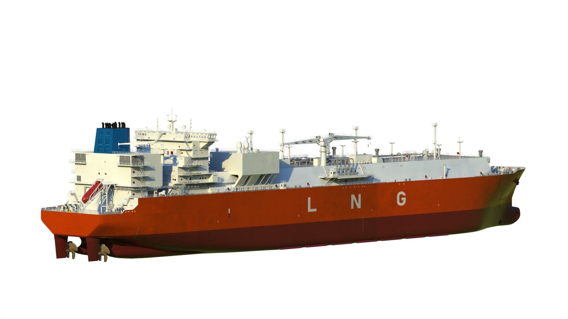 LNG Tanker 3D model_7