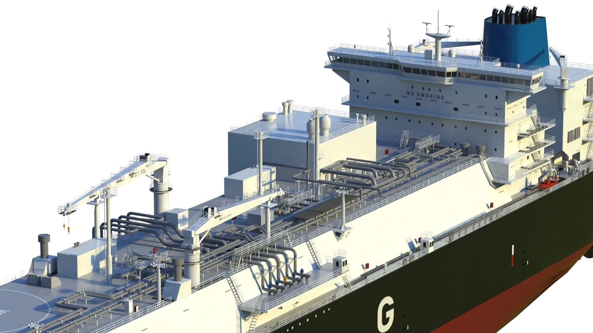 LNG Tanker 3D model_16