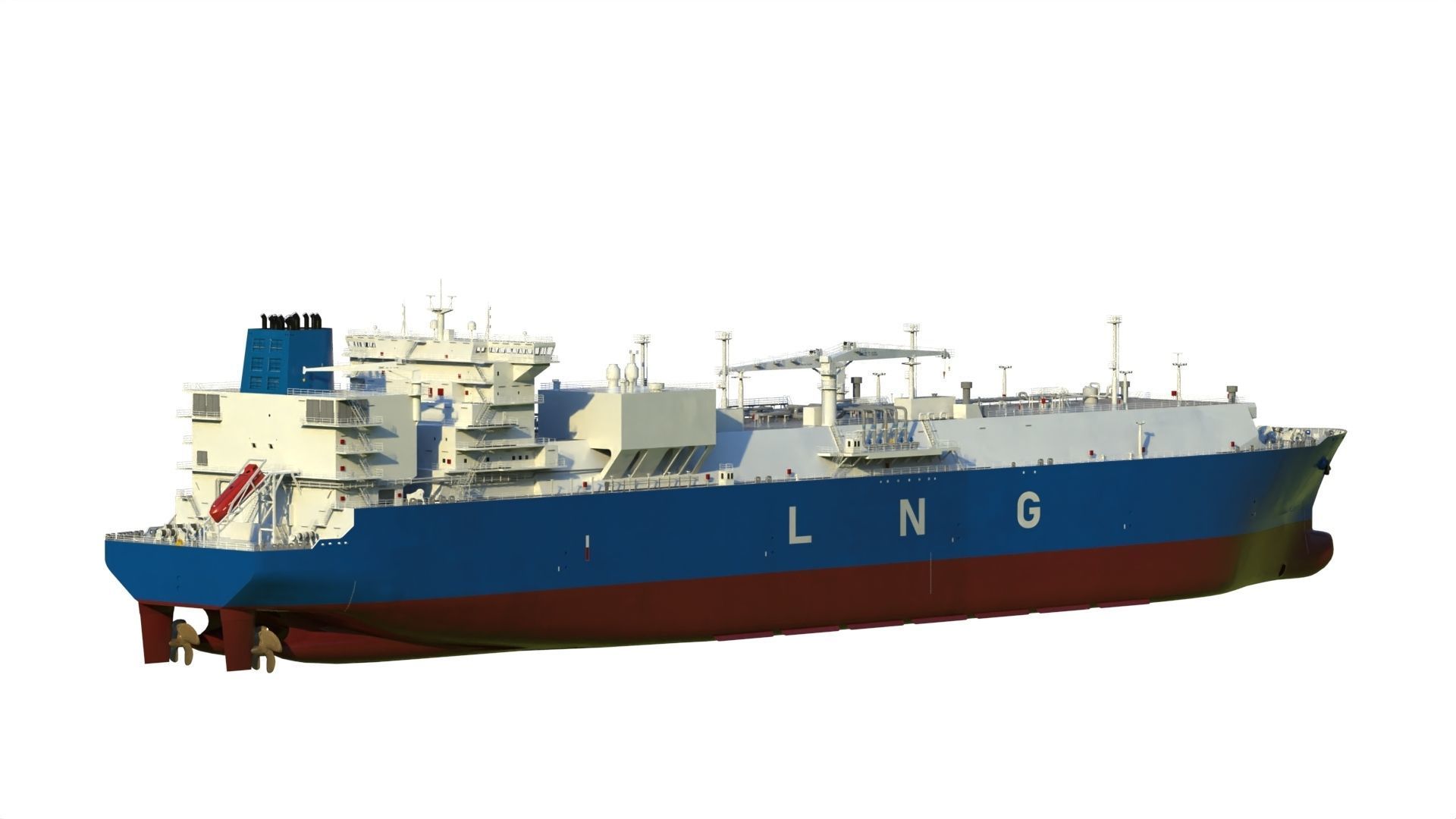 LNG Tanker 3D model_6