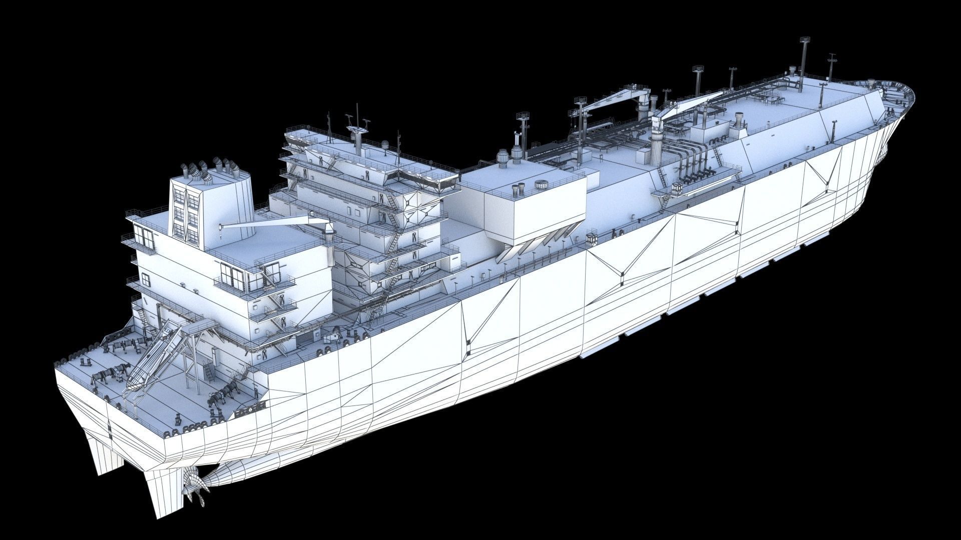 LNG Tanker 3D model_23
