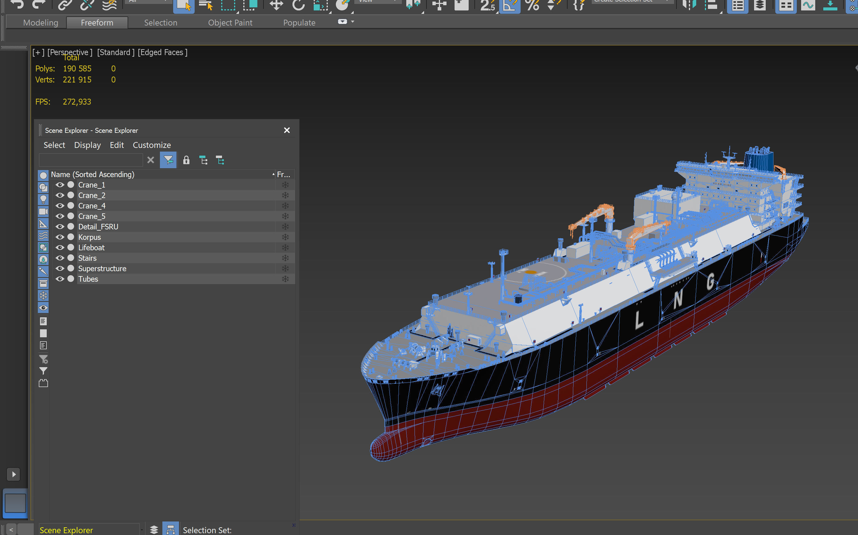 LNG Tanker 3D model_19