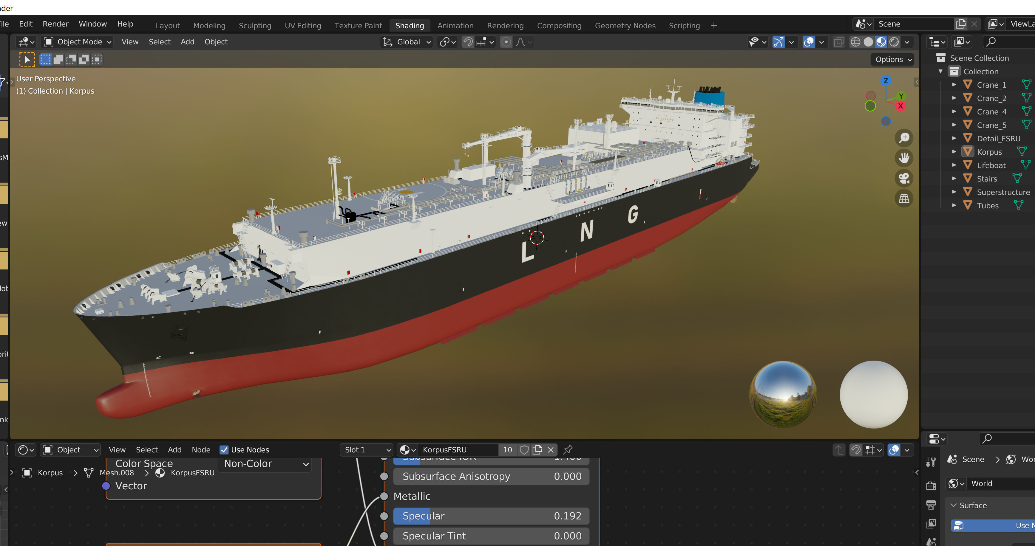 LNG Tanker 3D model_17