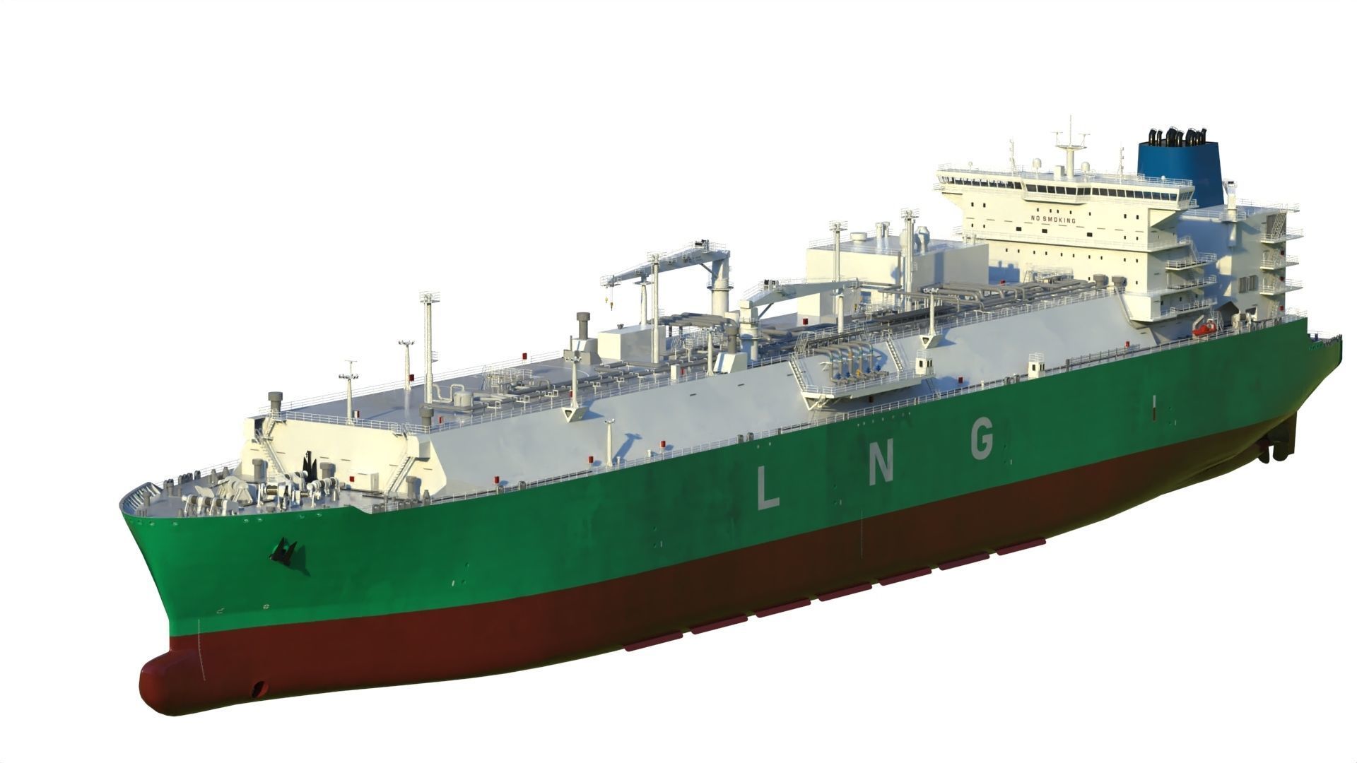 LNG Tanker 3D model_3