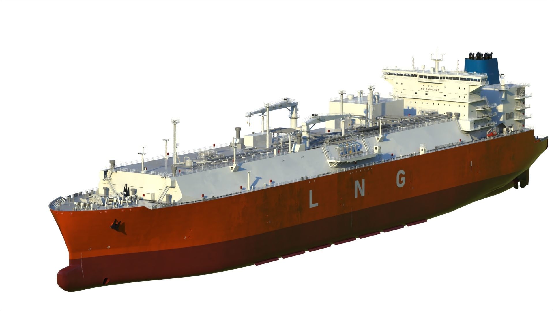 LNG Tanker 3D model_2