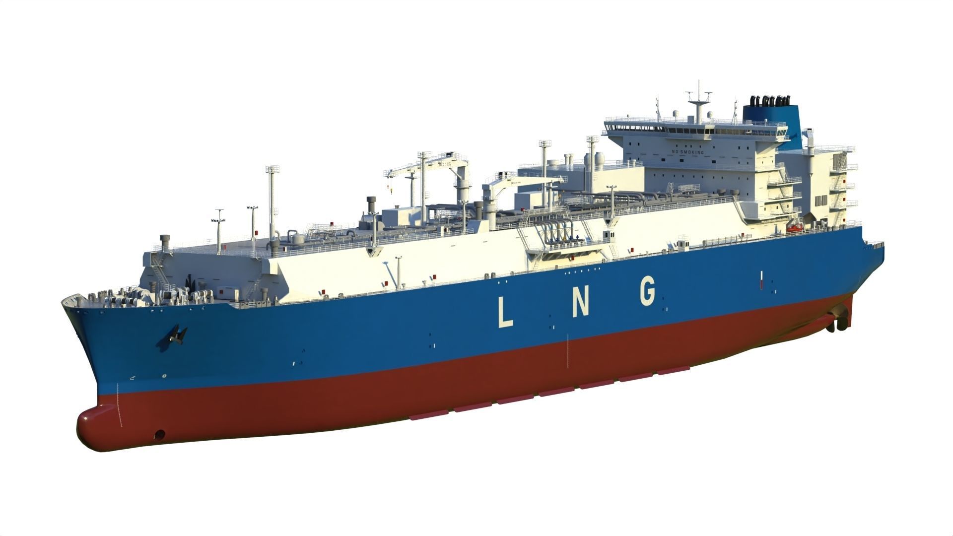 LNG Tanker 3D model_1