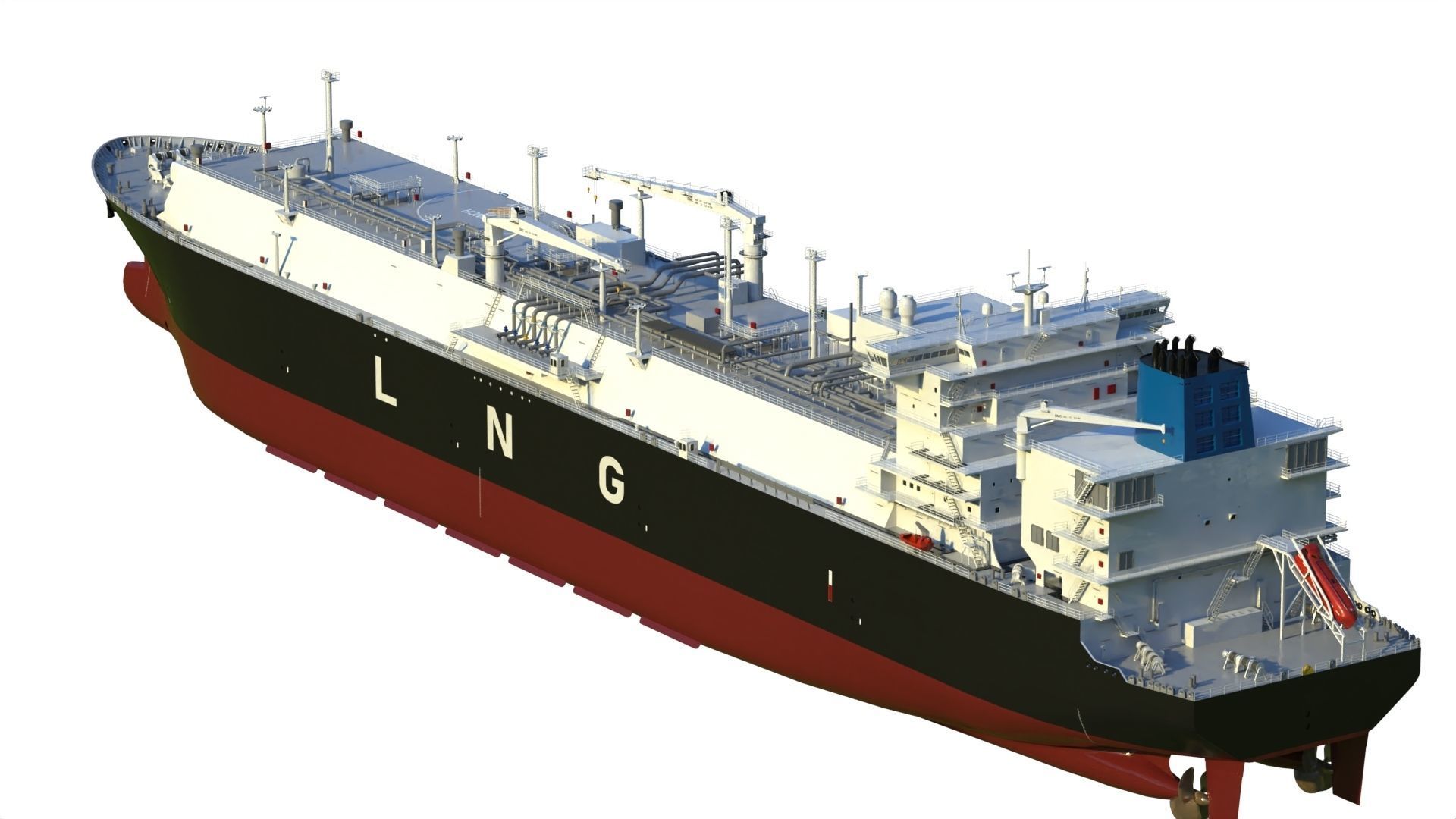 LNG Tanker 3D model_14