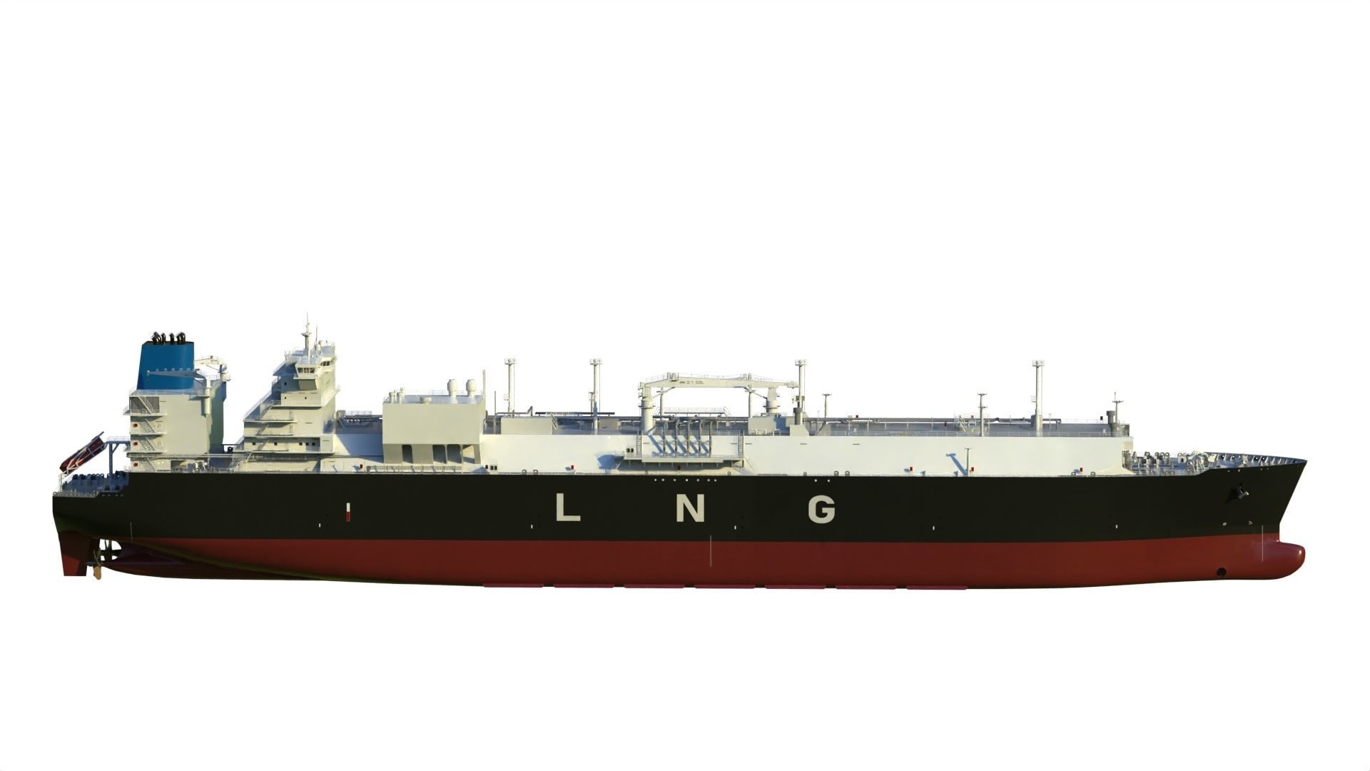 LNG Tanker 3D model_4