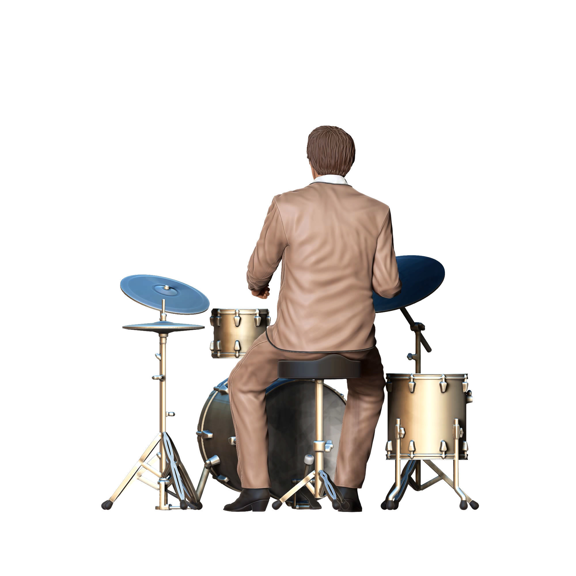 N4 THE BEATLES RINGO STARR ALL PARTS ARE SEPARATED 3D print model_13