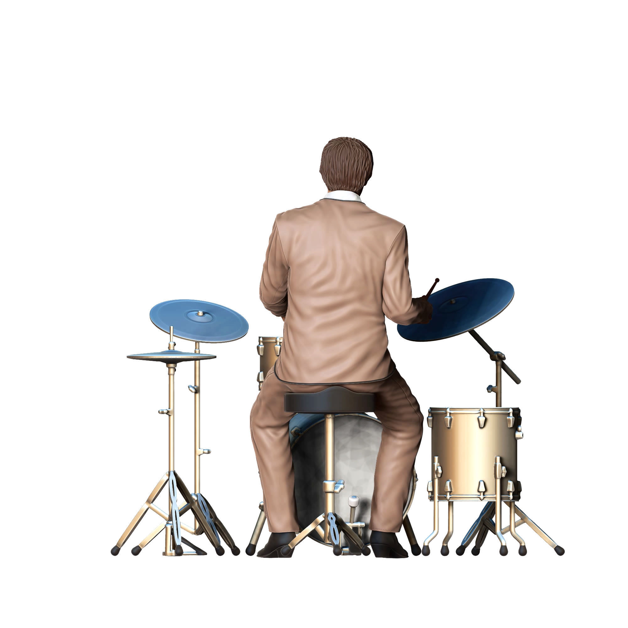 N4 THE BEATLES RINGO STARR ALL PARTS ARE SEPARATED 3D print model_12