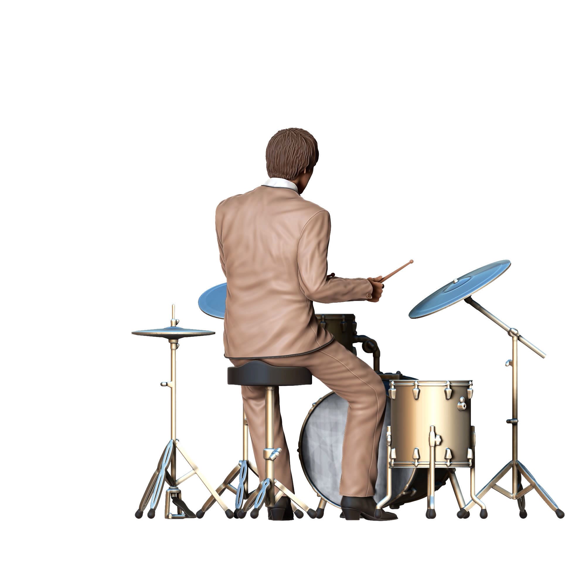 N4 THE BEATLES RINGO STARR ALL PARTS ARE SEPARATED 3D print model_10