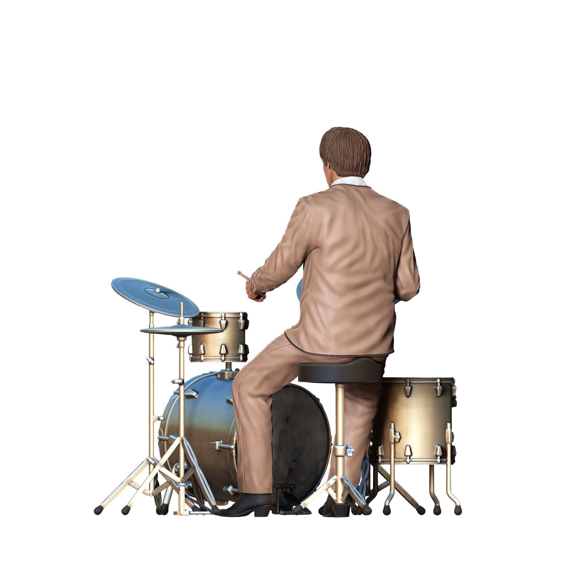 N4 THE BEATLES RINGO STARR ALL PARTS ARE SEPARATED 3D print model_14