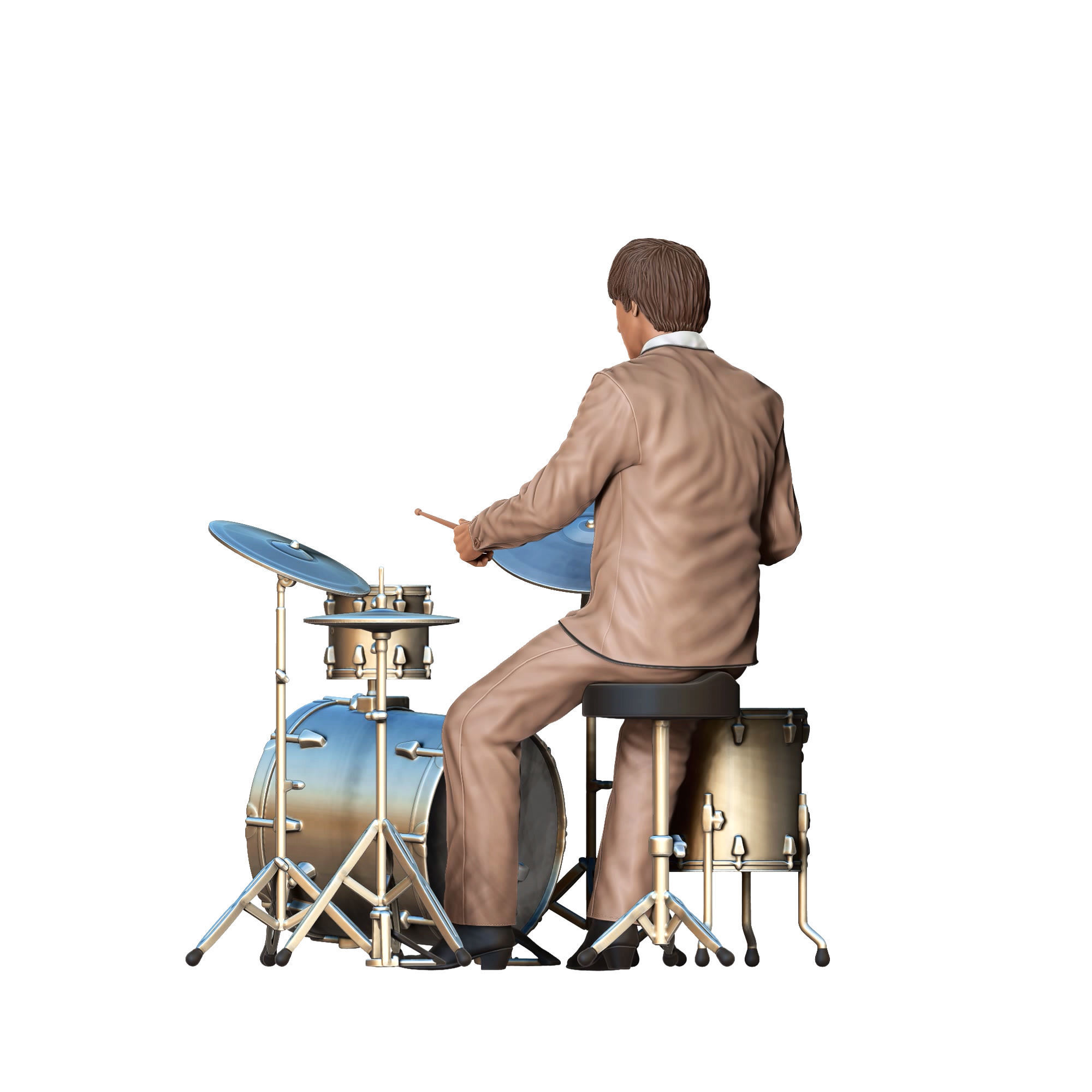 N4 THE BEATLES RINGO STARR ALL PARTS ARE SEPARATED 3D print model_15