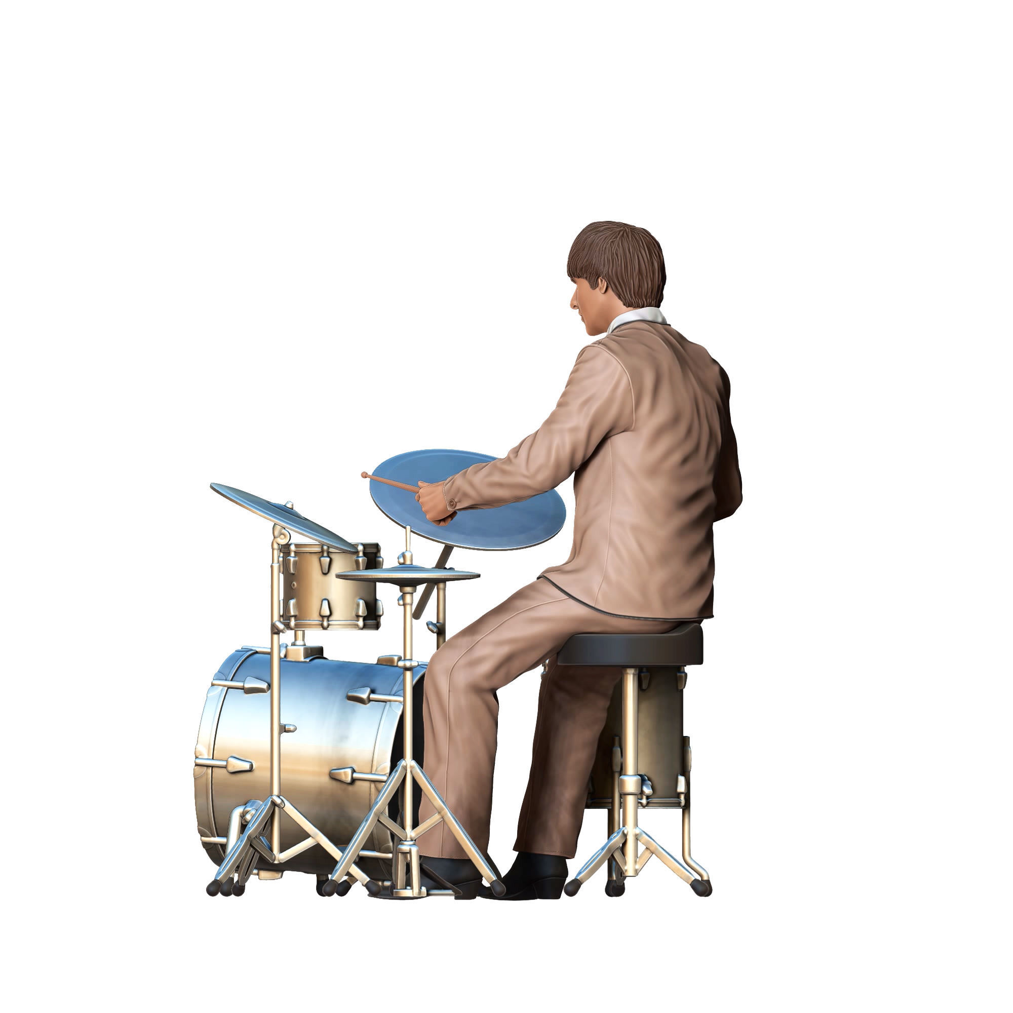 N4 THE BEATLES RINGO STARR ALL PARTS ARE SEPARATED 3D print model_16