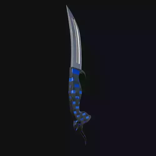 Nightmares Nemesis Shadowy 3D Model Dagger for Digital Assassins