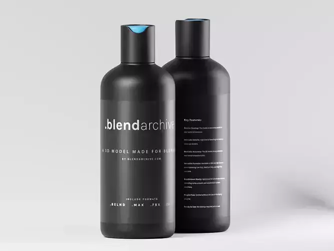 Cosmetic Spray Bottle 3D Model