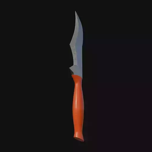 Blizzards Bane Frigid 3D Model Dagger for Digital Rogues