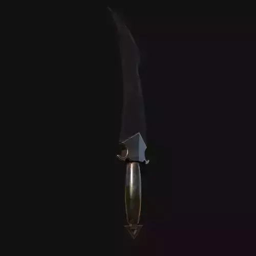 Blizzards Bite Frigid 3D Model Dagger for Digital Rogues