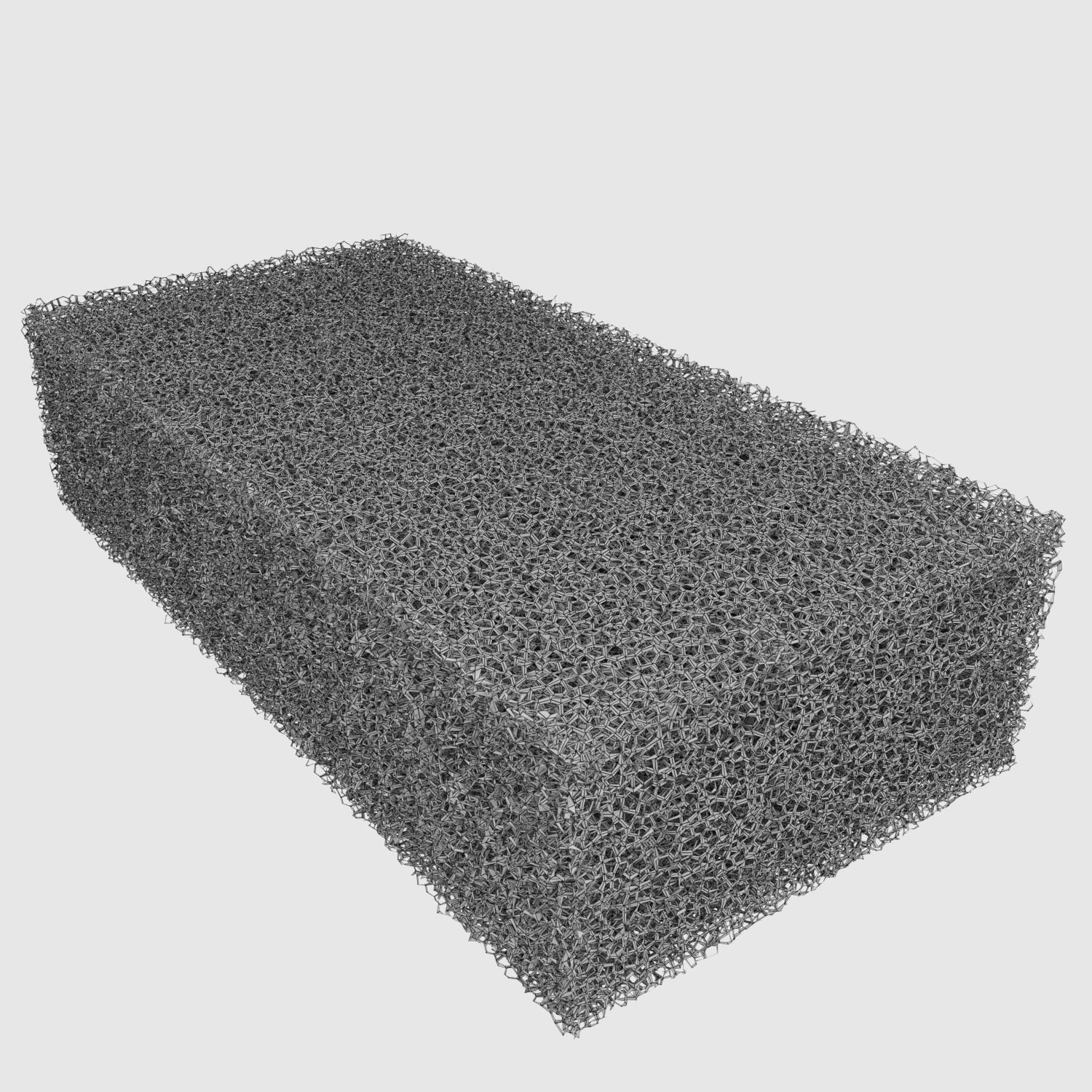 Sponge Washcloth Loofah for CLOSE-UP High Poly 3D model_3