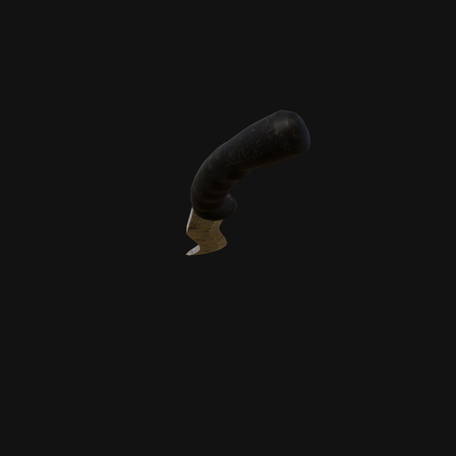 Doomshadow Shiv Dark 3D Model Dagger for Digital Assassins 3D model_7