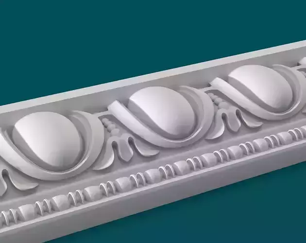 Molding baroque 001 3D print model