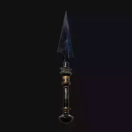 Moonshadow Blade Celestial 3D Model Dagger for Digital Shadows