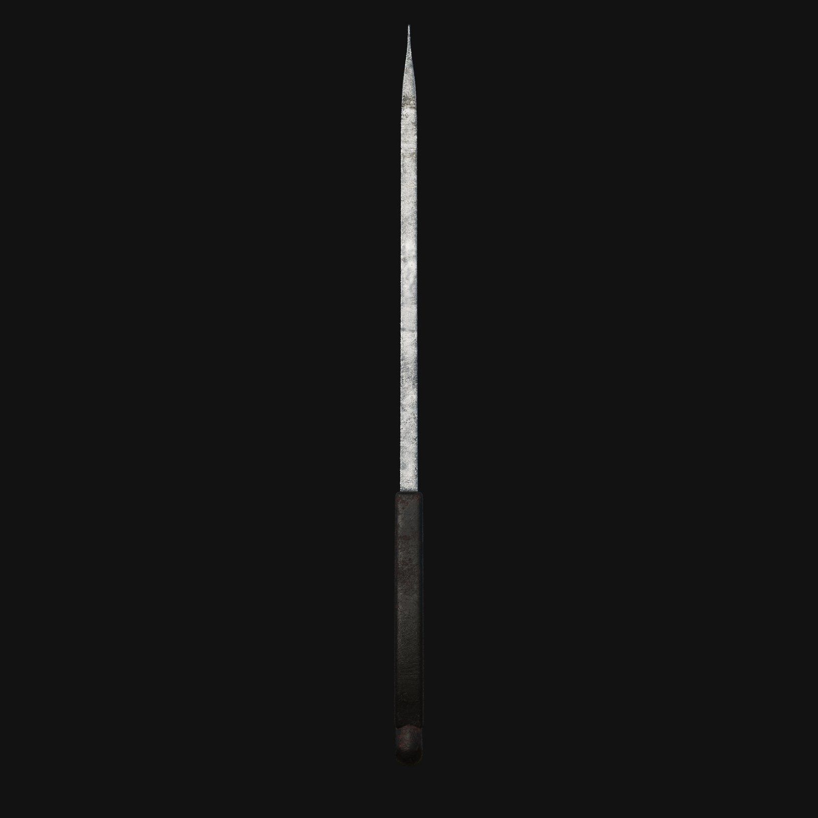 Spectral Symphony Haunting 3D Model Dagger for Digital Specters 3D model_3