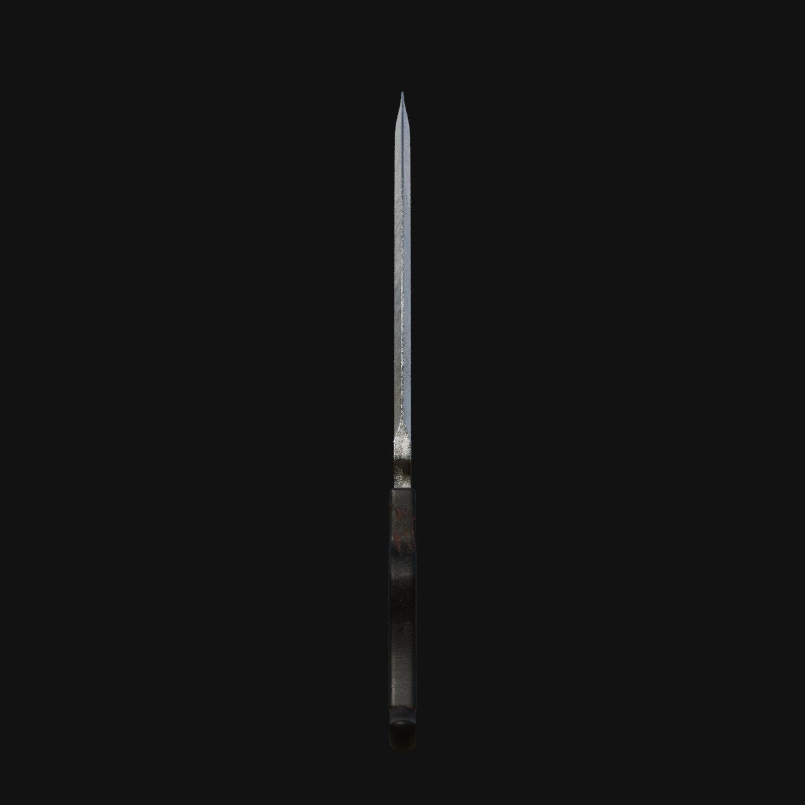 Spectral Symphony Haunting 3D Model Dagger for Digital Specters 3D model_7