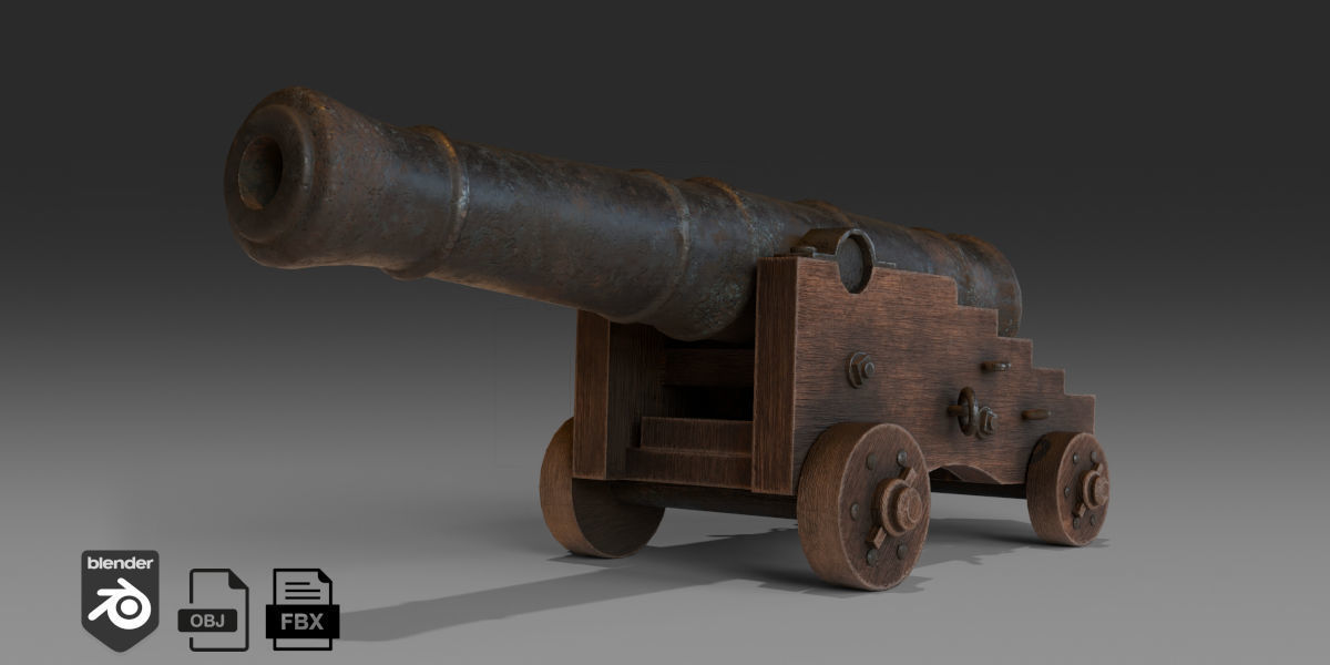 18th Century Man of War 3D model_23