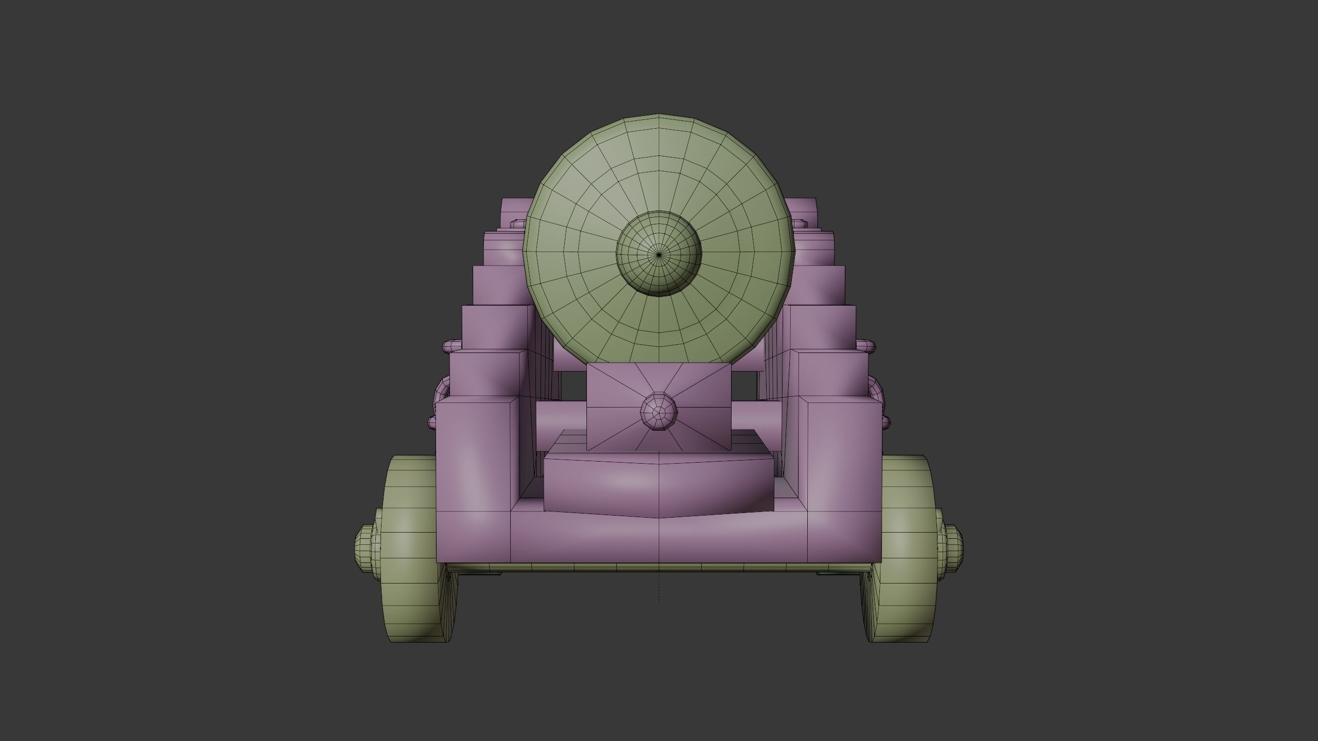 18th Century Man of War 3D model_32