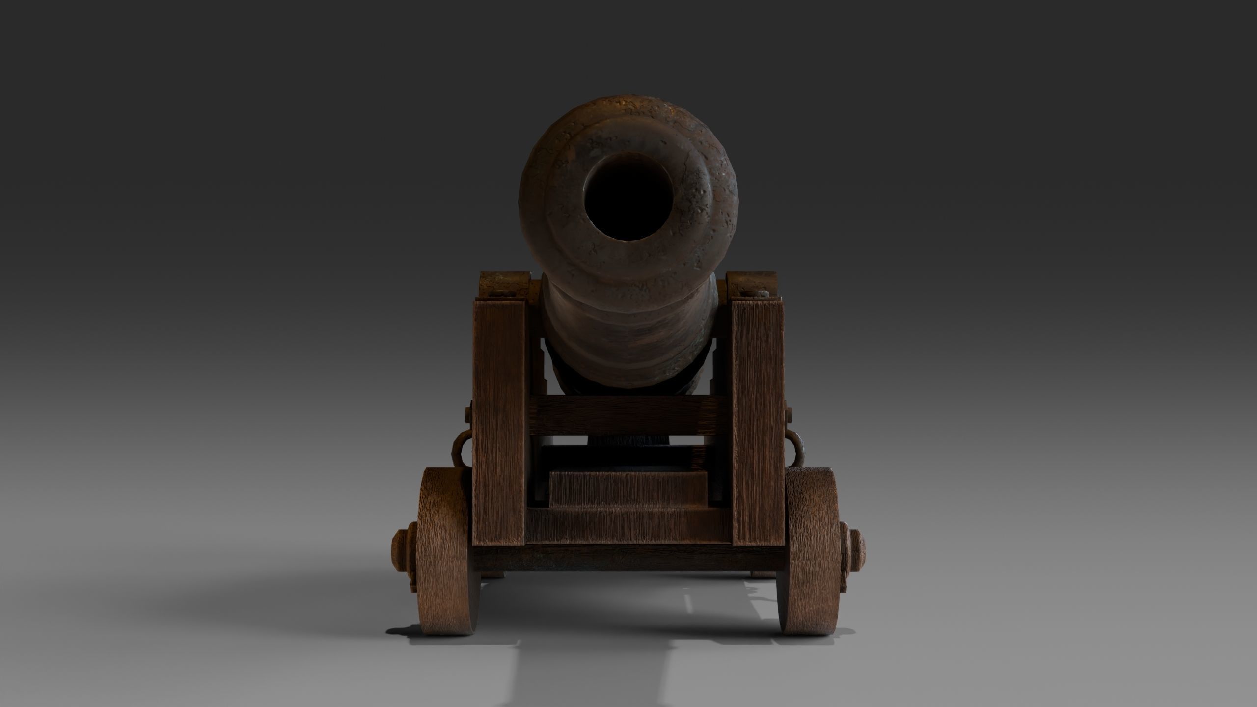 18th Century Man of War 3D model_25