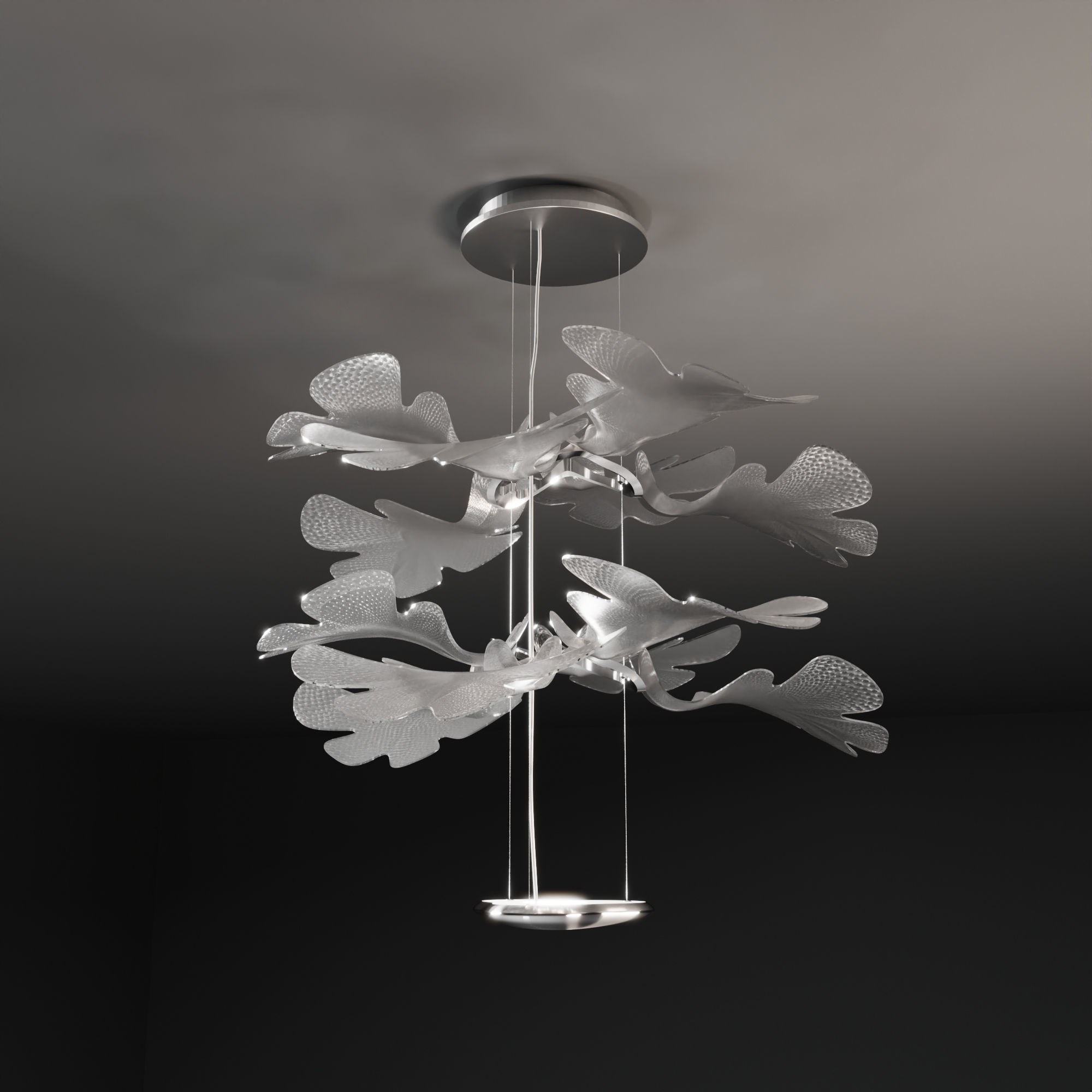 Ross Lovegrove Chlorophilia 2 suspension lamp 3D model_1