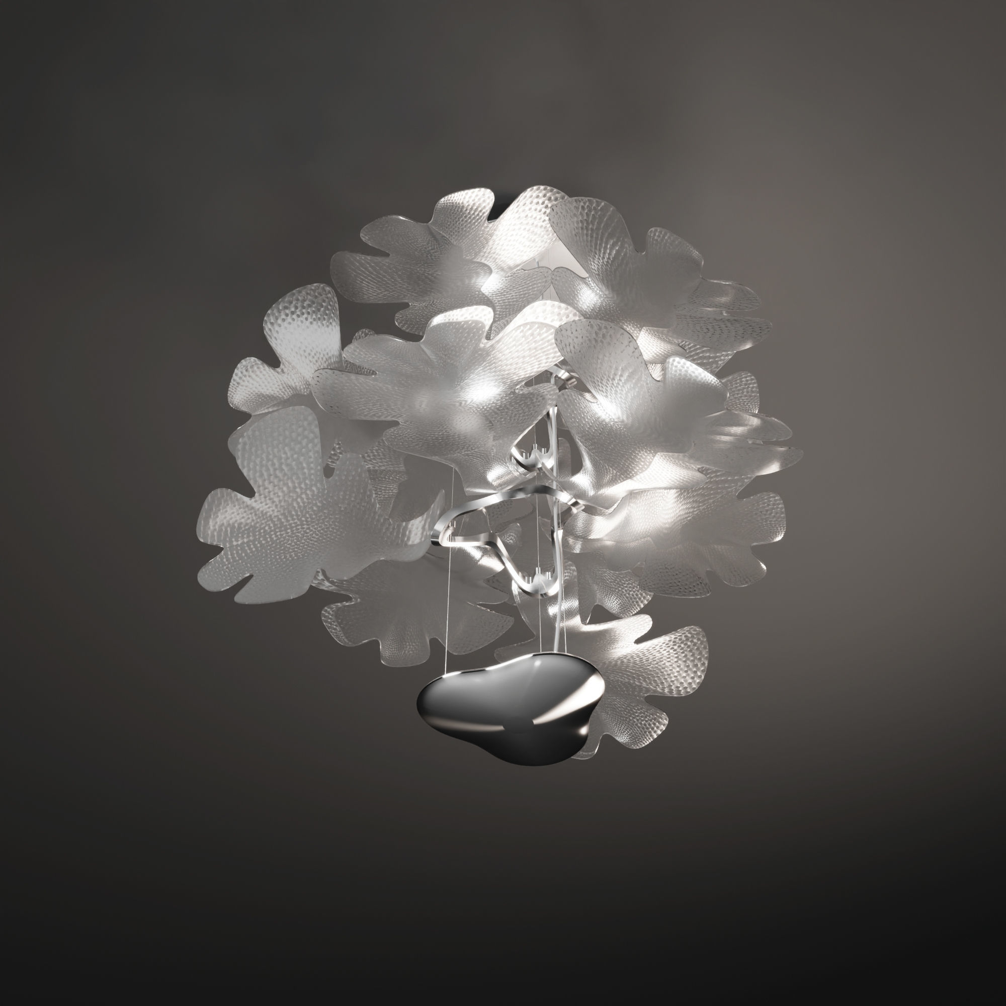 Ross Lovegrove Chlorophilia 2 suspension lamp 3D model_2