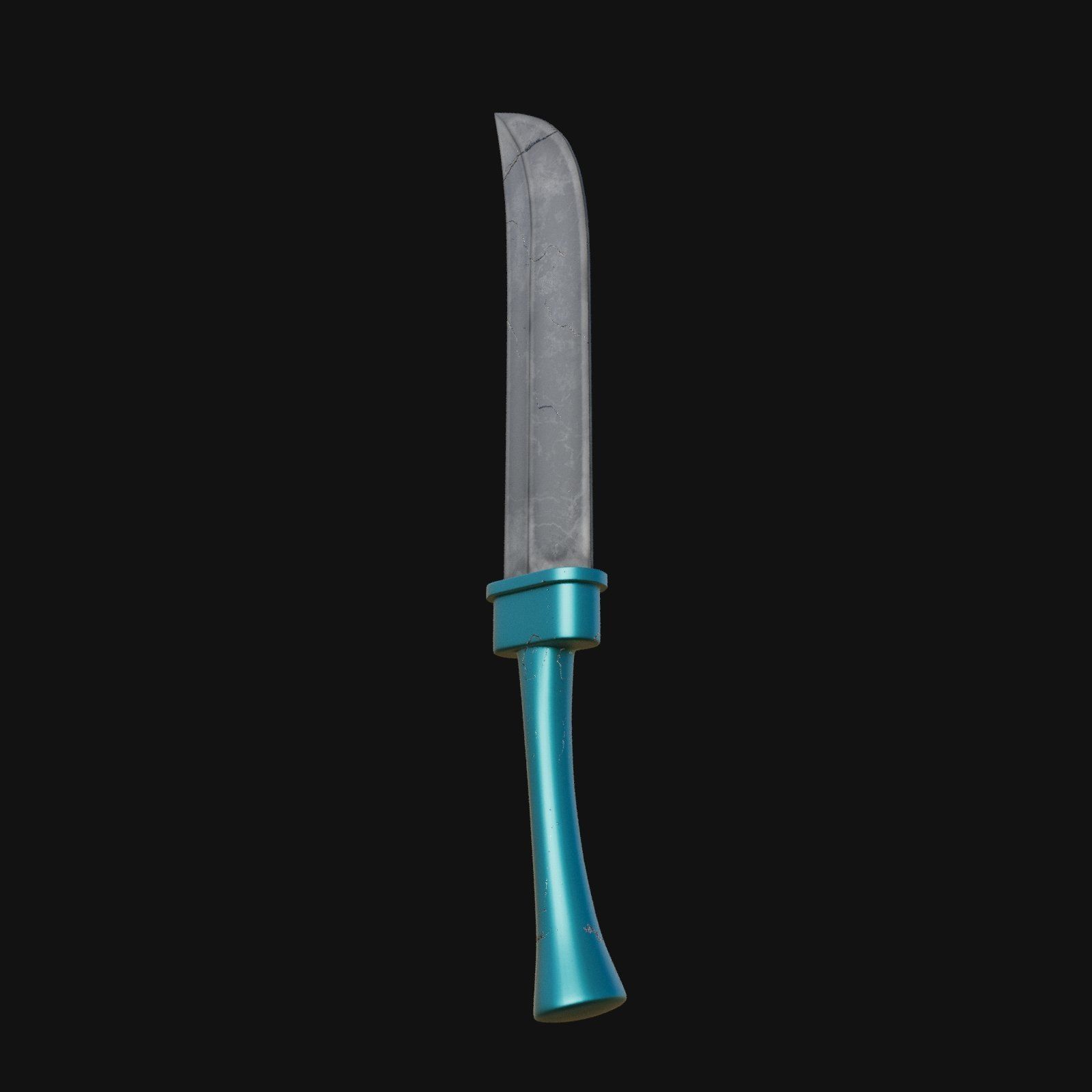 Vorpal Venomstrike Deadly 3D Model Dagger for Digital Assassins 3D model_9