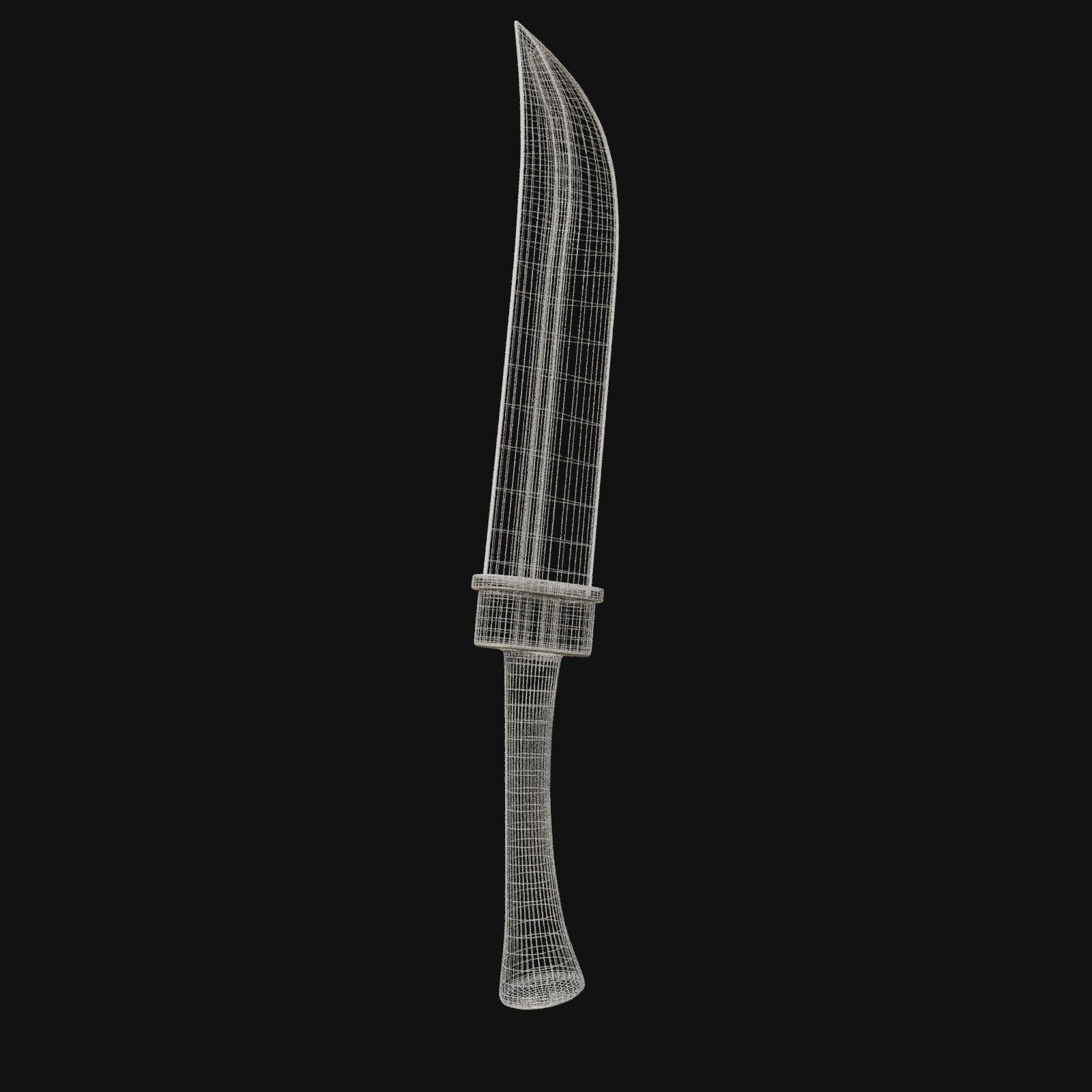 Vorpal Venomstrike Deadly 3D Model Dagger for Digital Assassins 3D model_5