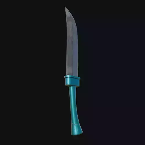 Vorpal Venomstrike Deadly 3D Model Dagger for Digital Assassins