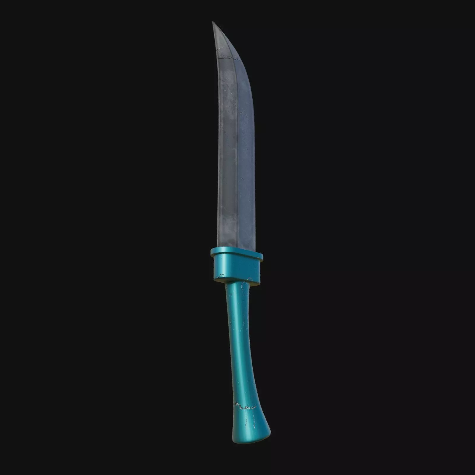 Vorpal Venomstrike Deadly 3D Model Dagger for Digital Assassins 3D model_0