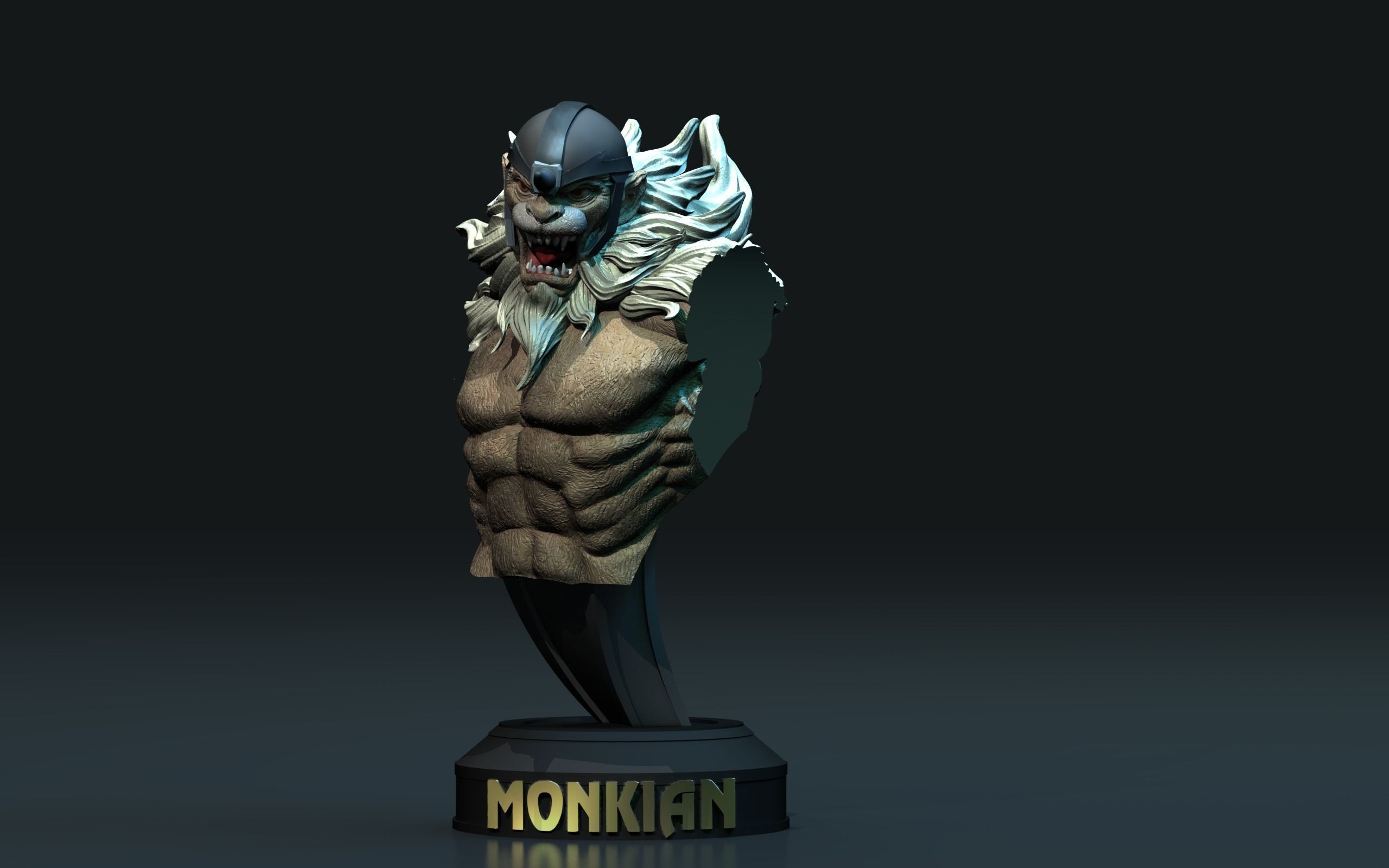 Monkian Thundercats villains STL 3d printing collectibles 3D print model_1