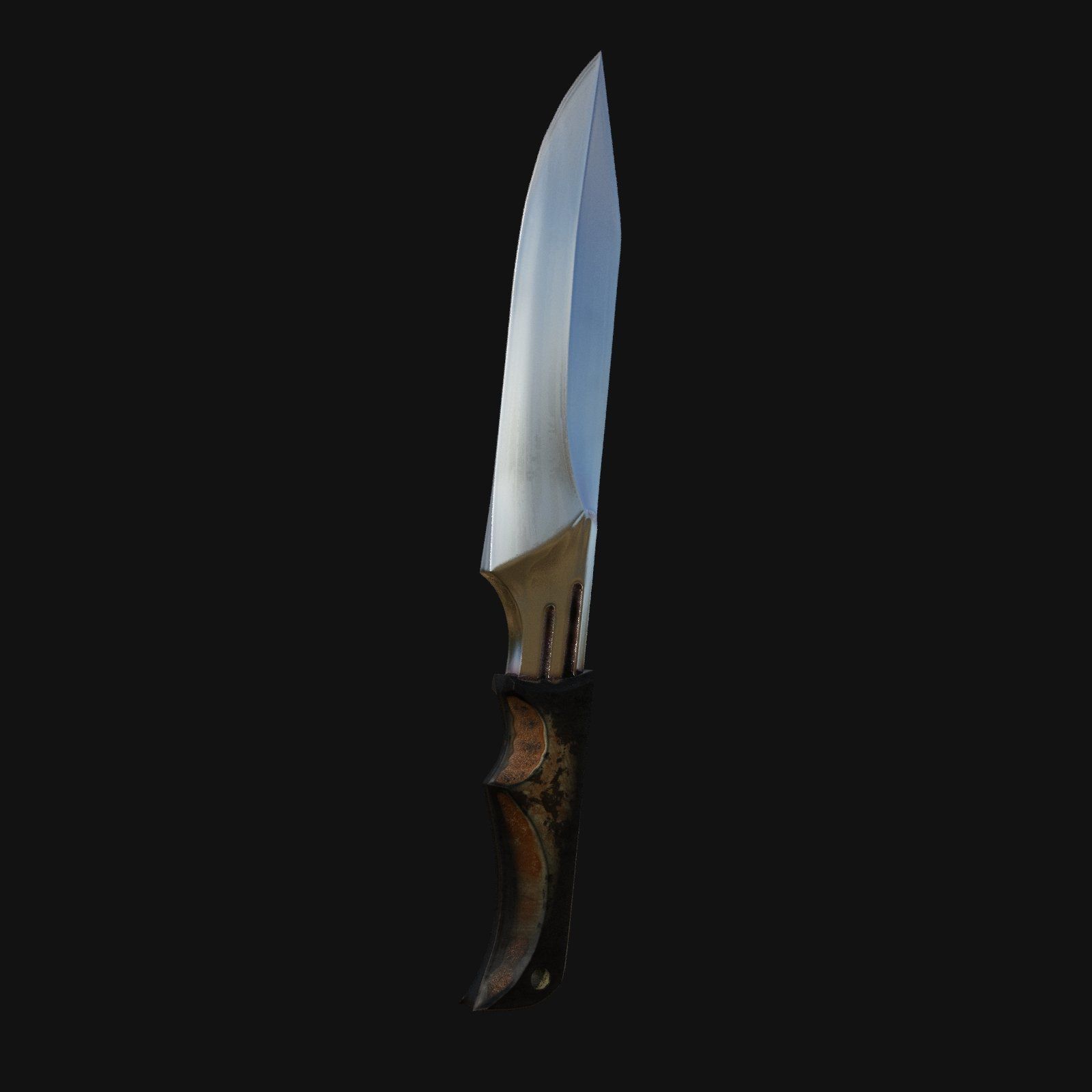 Lunar Lurker Celestial 3D Model Dagger for Digital Shadows 3D model_8