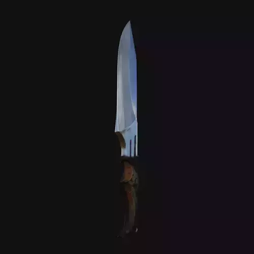 Lunar Lurker Celestial 3D Model Dagger for Digital Shadows