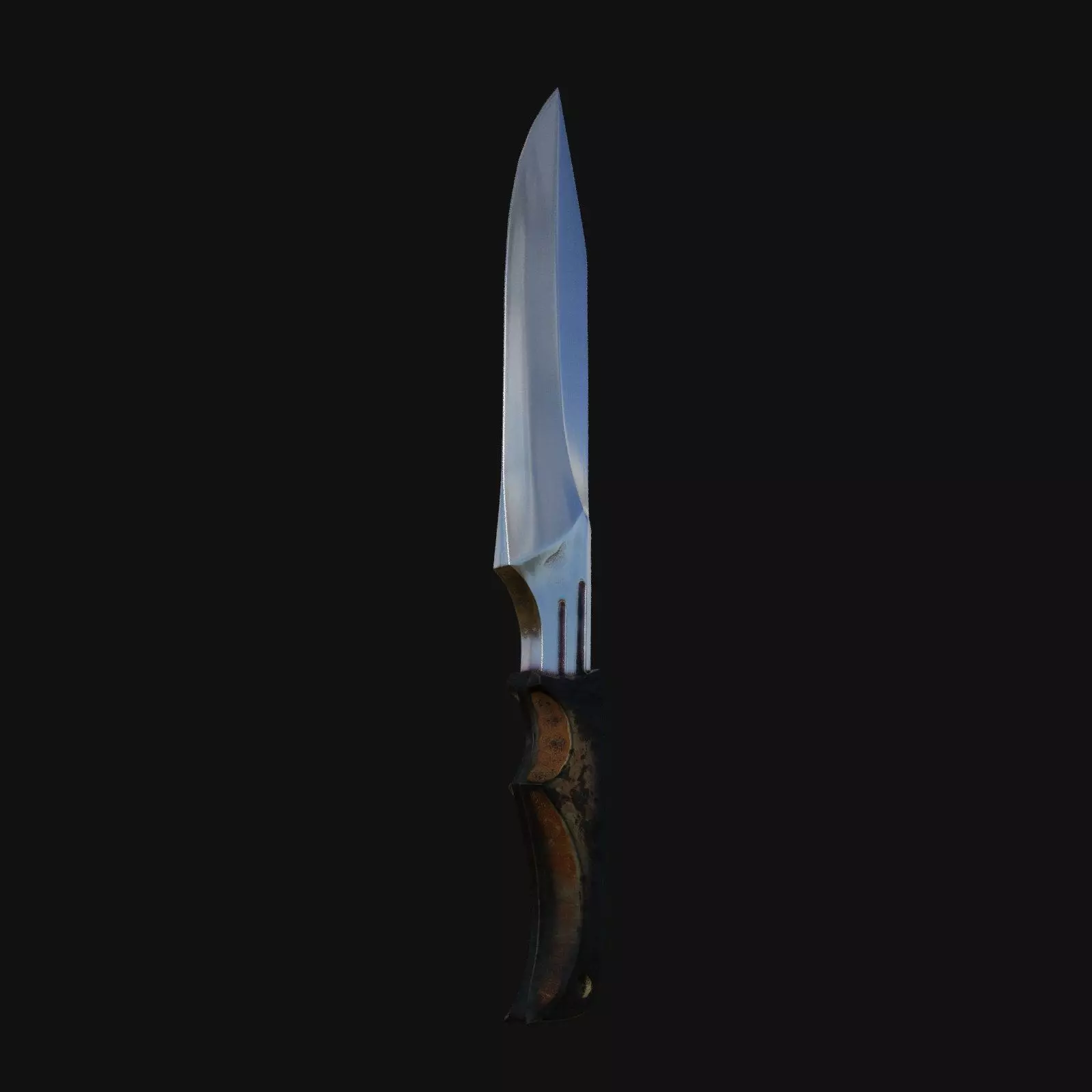 Lunar Lurker Celestial 3D Model Dagger for Digital Shadows 3D model_0