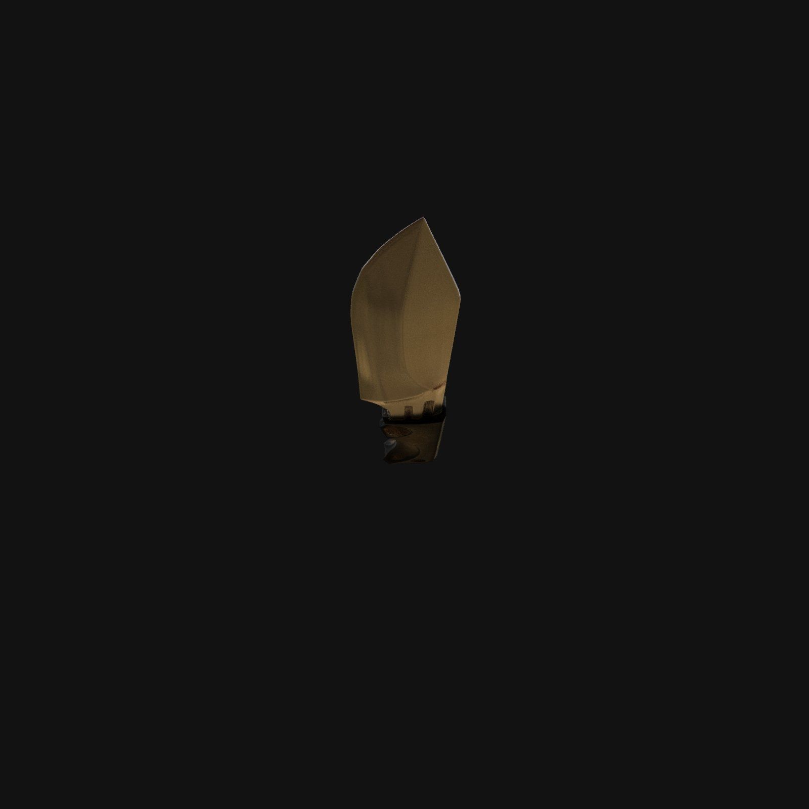 Lunar Lurker Celestial 3D Model Dagger for Digital Shadows 3D model_3