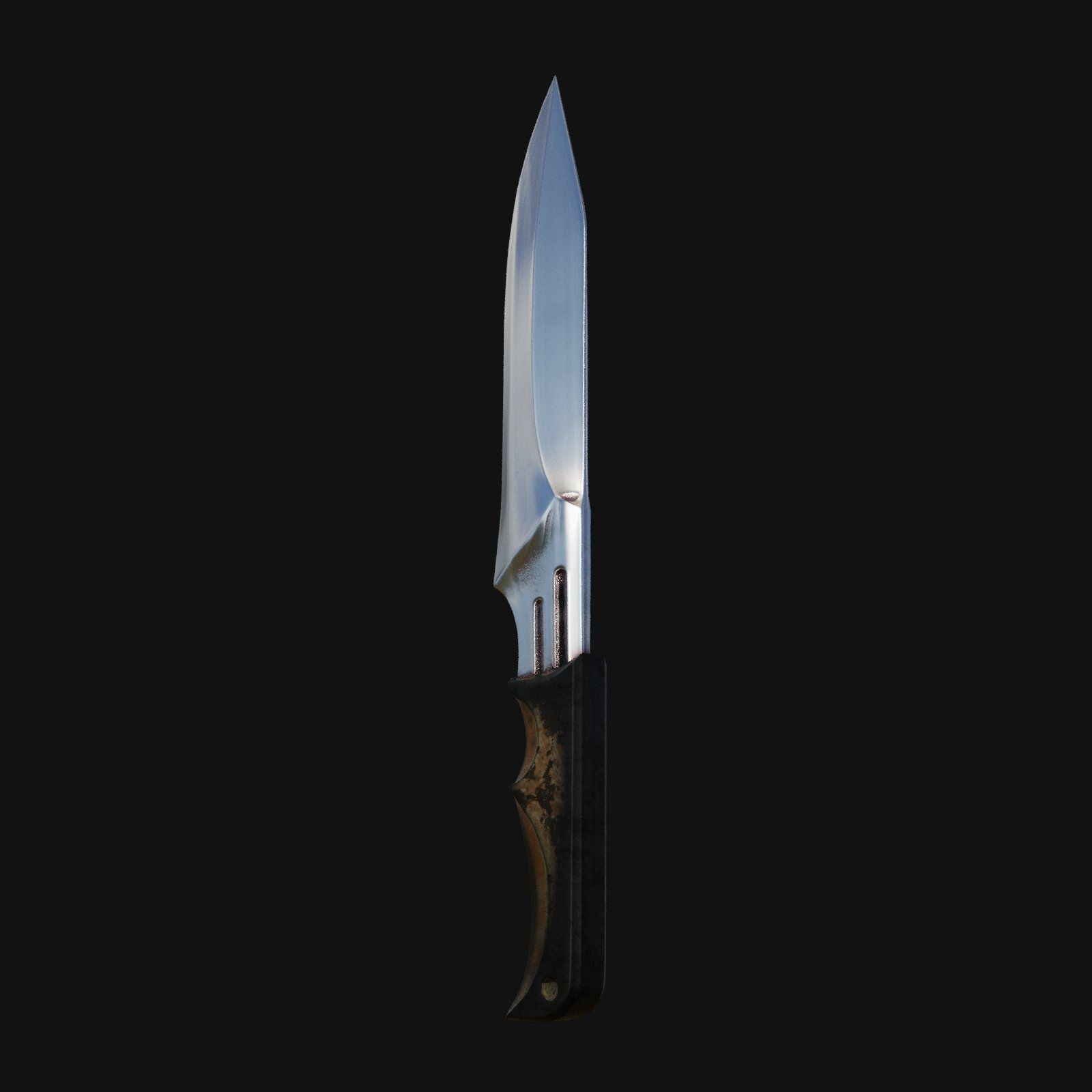 Lunar Lurker Celestial 3D Model Dagger for Digital Shadows 3D model_7