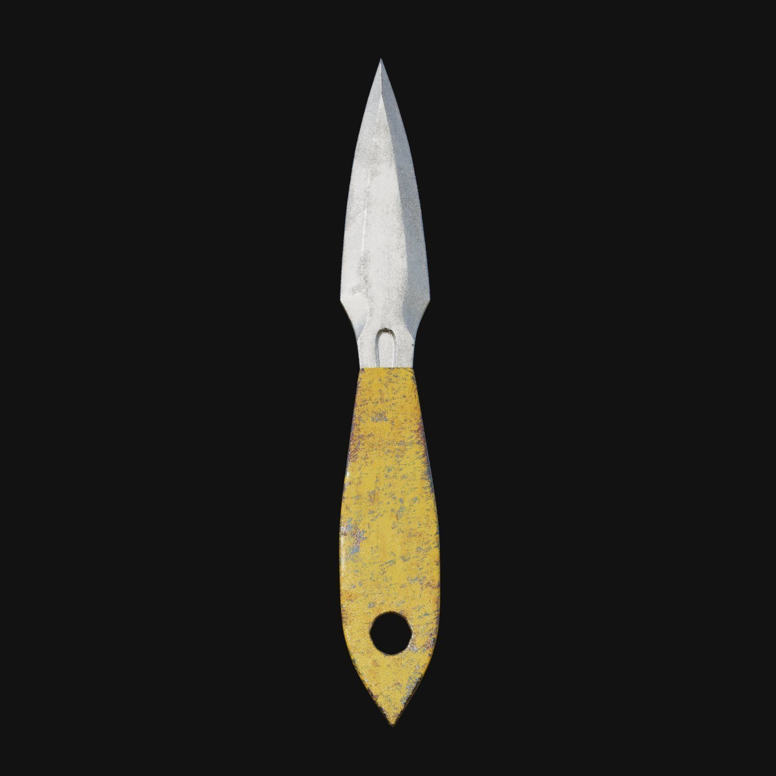 Infernal Inferno Fiery 3D Model Dagger for Digital Outlaws 3D model_2