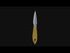 Infernal Inferno Fiery 3D Model Dagger for Digital Outlaws 3D model_1
