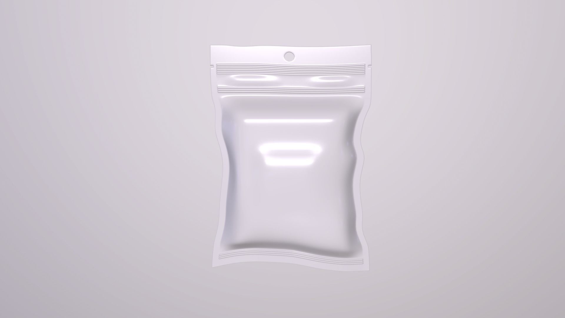 3D model of packaging - Dried meats Dried Beef Jerky  Low-poly 3D model_4