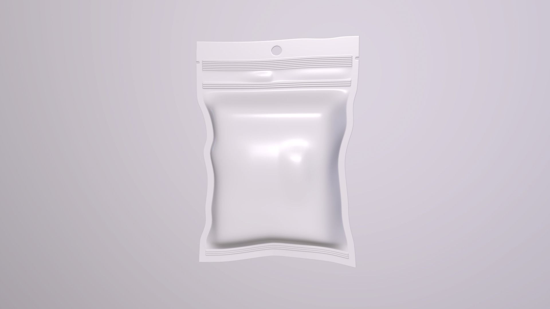 3D model of packaging - Dried meats Dried Beef Jerky  Low-poly 3D model_3